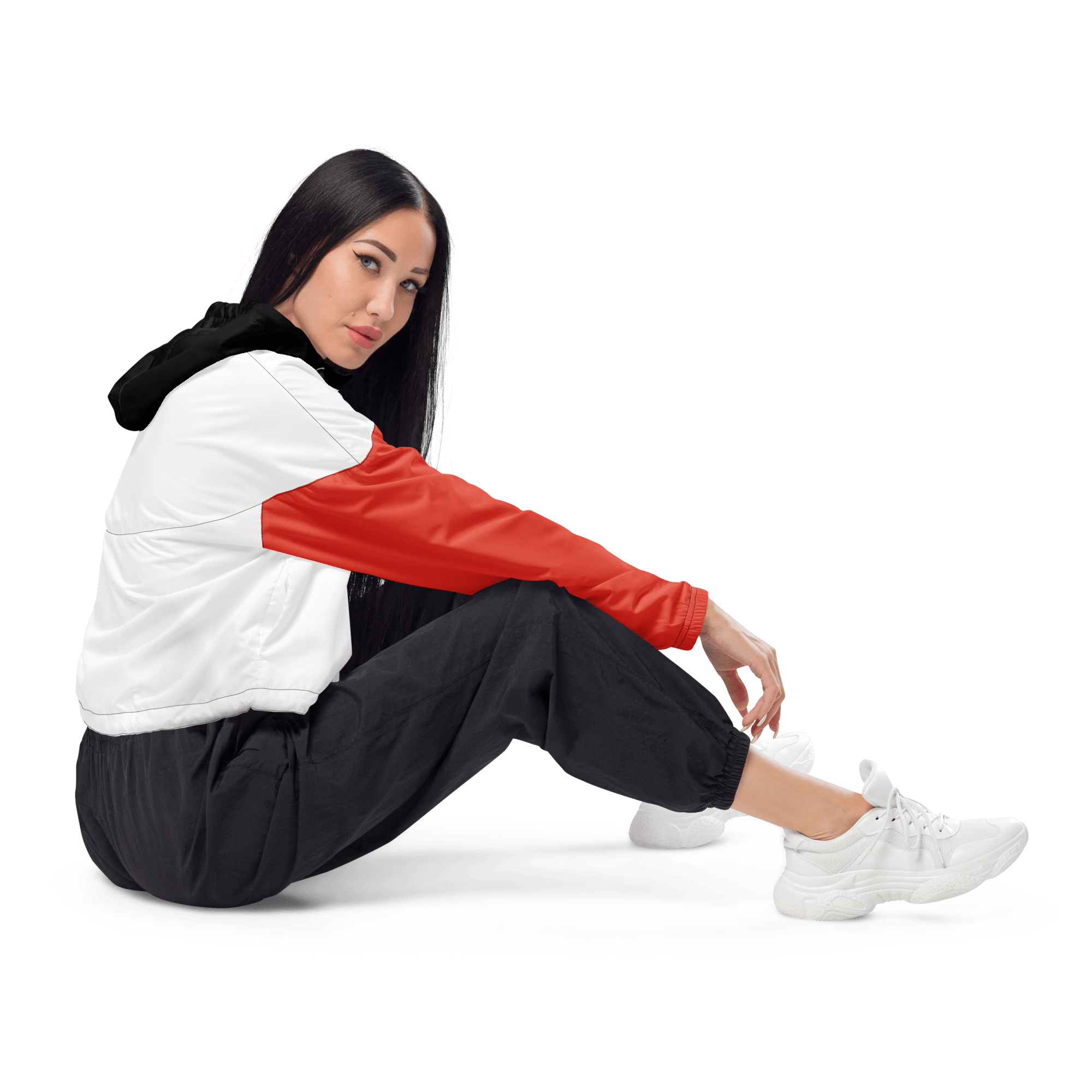 Cropped Streak Windbreaker - FormTheory Athletics