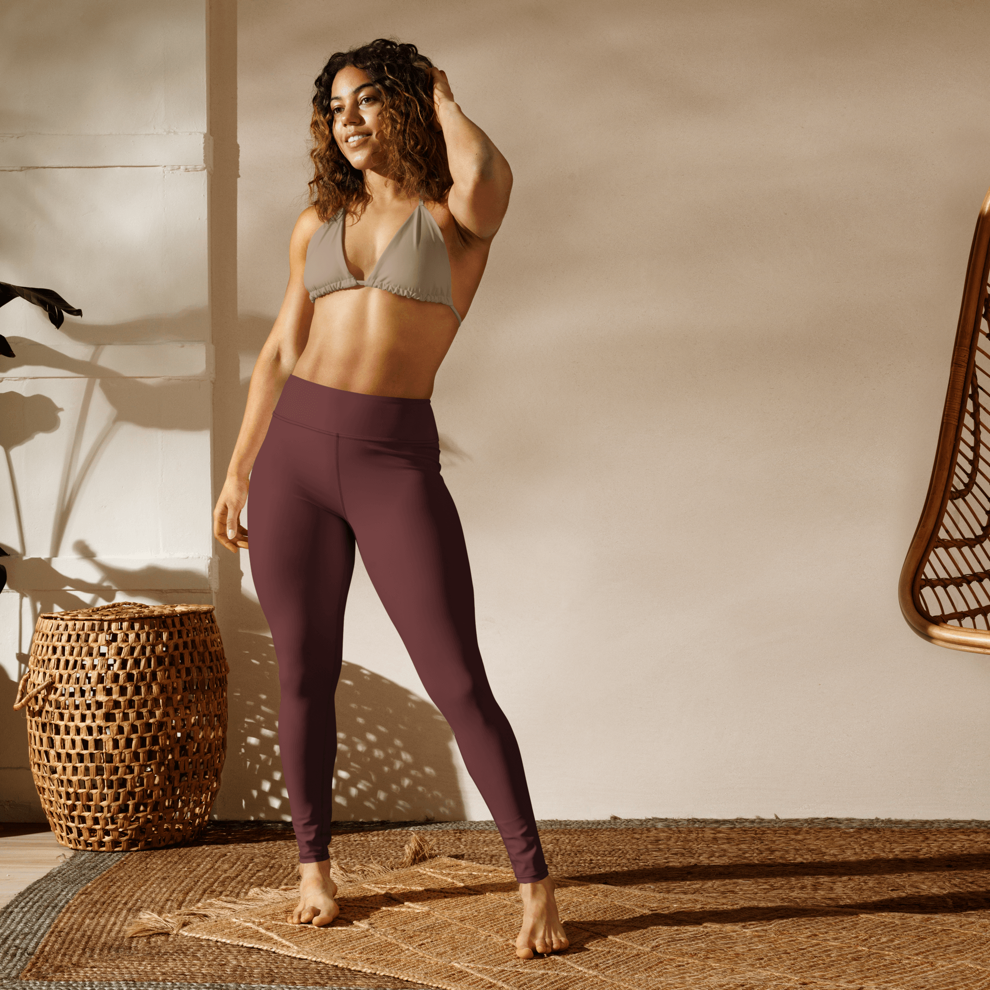 High-Waisted Legging - Auburn - FormTheory Athletics