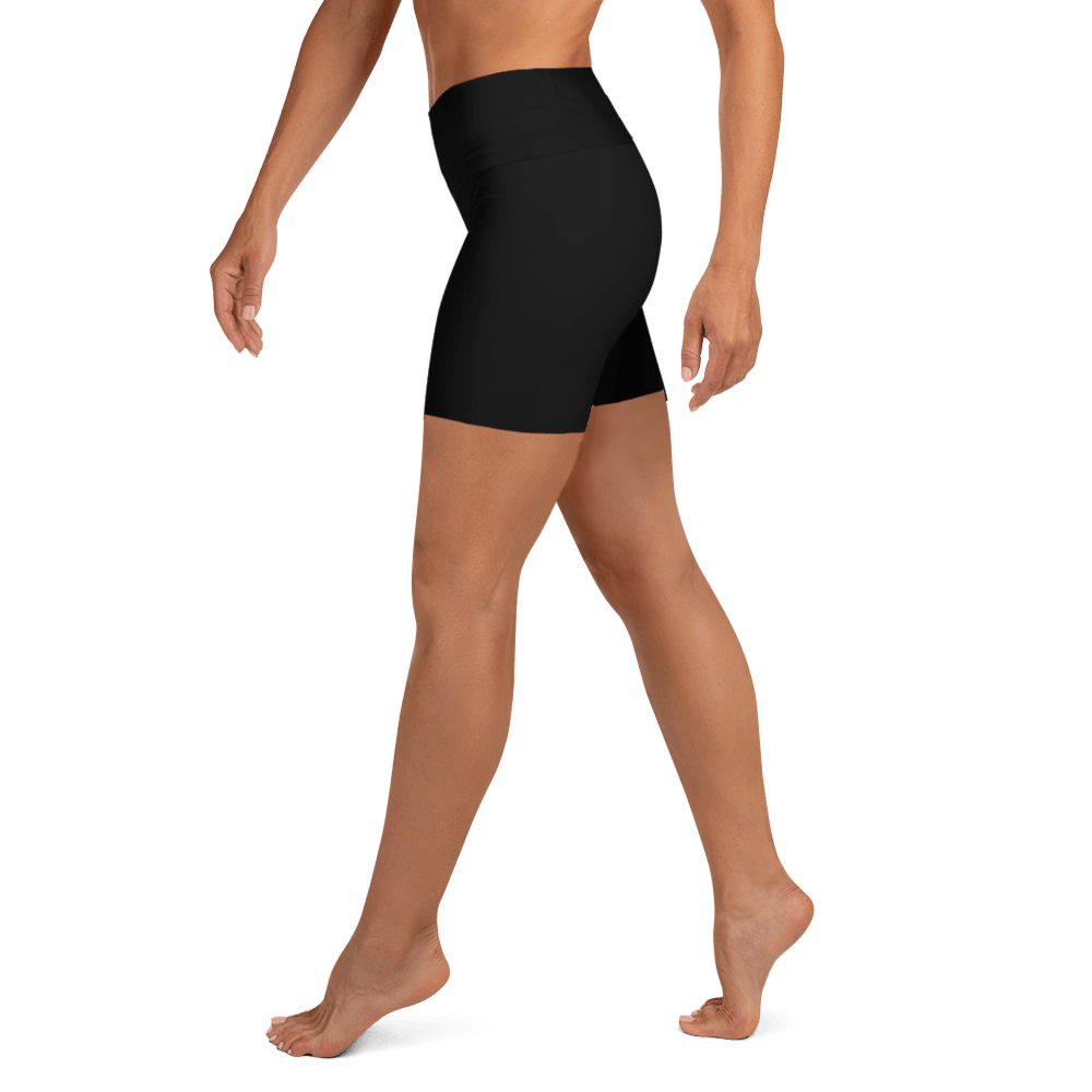High-Waisted Shorts - Black - FormTheory Athletics