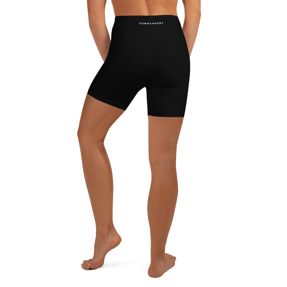 High-Waisted Shorts - Black - FormTheory Athletics